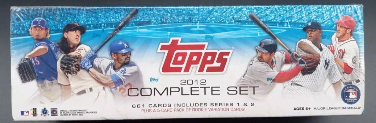 2012 Topps MLB Baseball Factory Sealed Complete Set