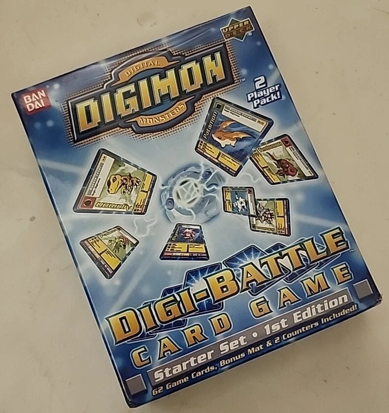 2000 Digimon Digi-Battle Card Game Starter Set - 1st Edition