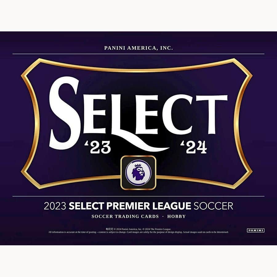 2023-24 Panini Select Premier League Soccer Hobby Box