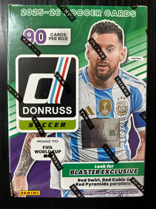 2025-26 Panini Donruss Soccer Road to FIFA World Cup Blaster Box