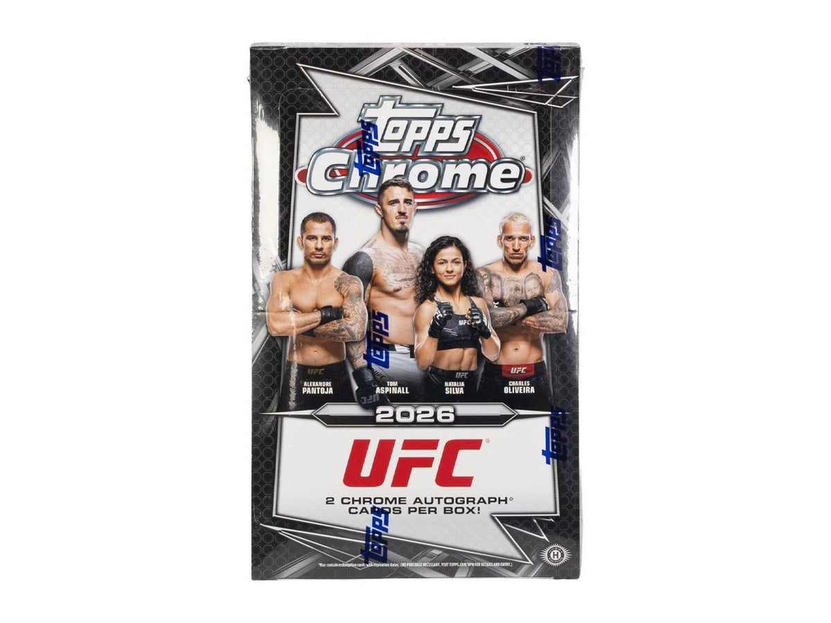 2026 TOPPS CHROME UFC HOBBY BOX