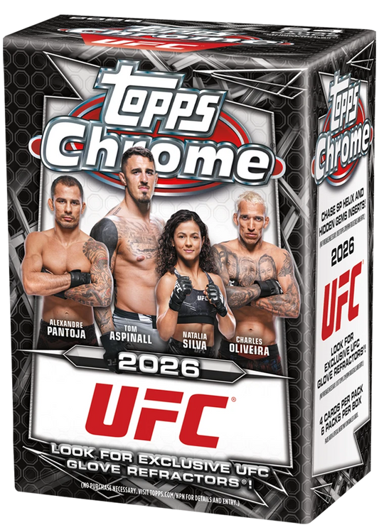 2026 TOPPS CHROME UFC VALUE BLASTER BOX