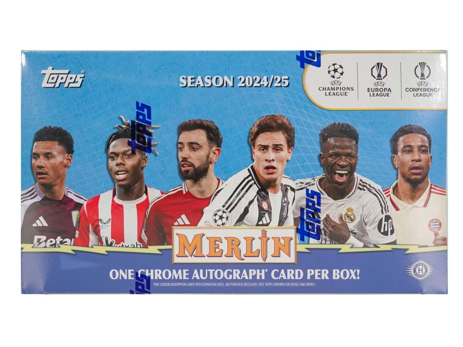 2024-25 Topps Merlin Chrome UEFA Champions League Hobby Box