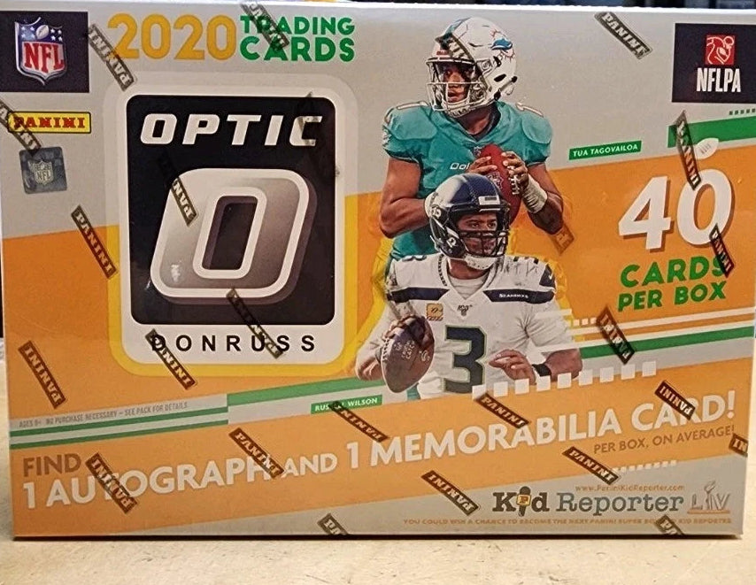 2020 Panini Donruss Optic Football Mega Box Bronze