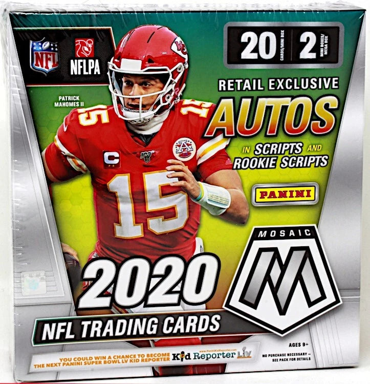2020 Panini Mosaic Football Mega Box