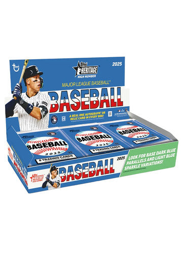 2025 Topps Heritage High Number Baseball Hobby Pack