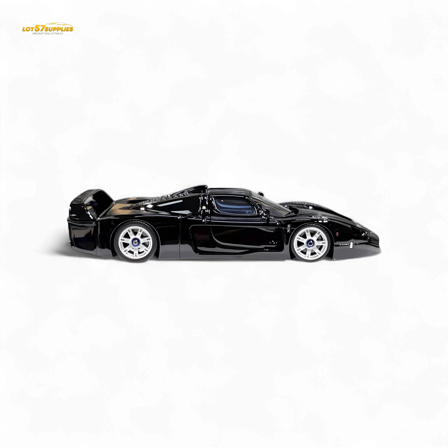 YM Model Maserati MC12 Stradale Corsa Black 1:64