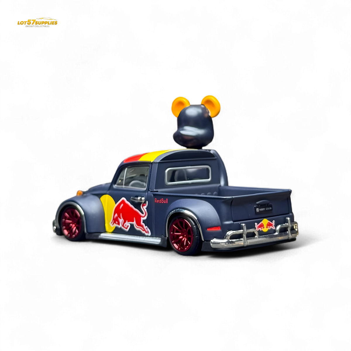 Liberty64 VW Beetle Pickup Red Bull 1:64