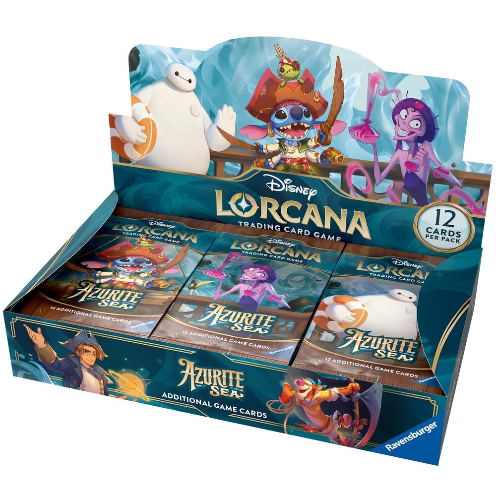 Caja de refuerzo de Disney Lorcana: Azurite Sea - Azurite Sea 