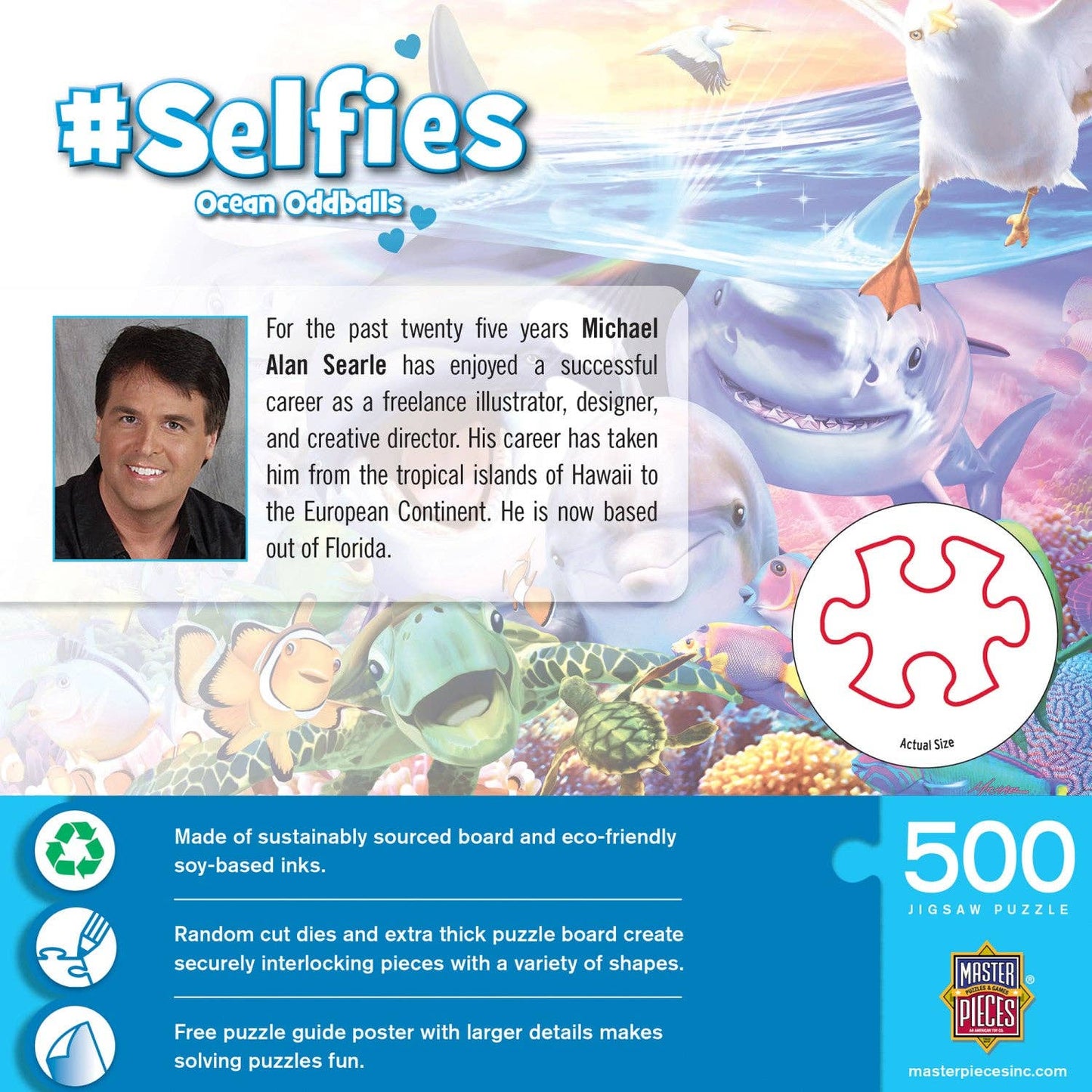Selfies - Ocean Oddballs 500 Piece Jigsaw Puzzle | Masterpieces Puzzles