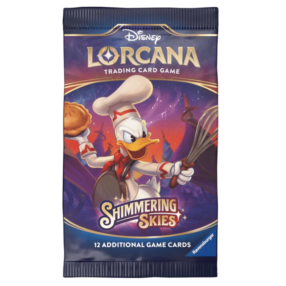Paquete de refuerzo de Disney Lorcana: Shimmering Skies - Shimmering Skies