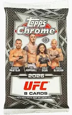 2026 Topps Chrome UFC Hobby Pack