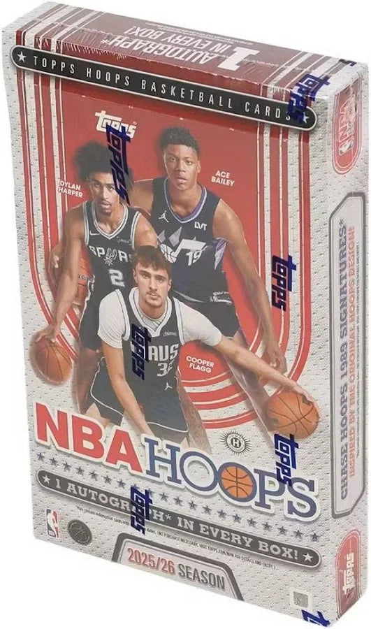 2025/26 Topps NBA Hoops Basketball Hobby Box
