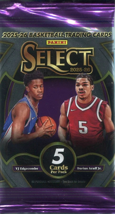 2025/26 Panini Select Basketball Single Pack