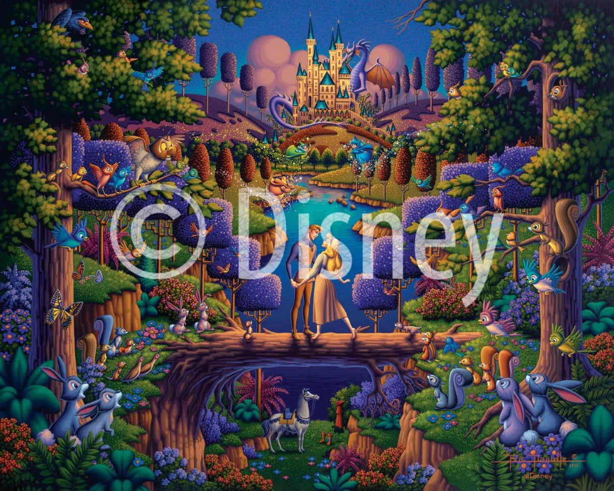 Sleeping Beauty The Power of Love 500 Piece Jigsaw Puzzle | Dowdle Puzzles