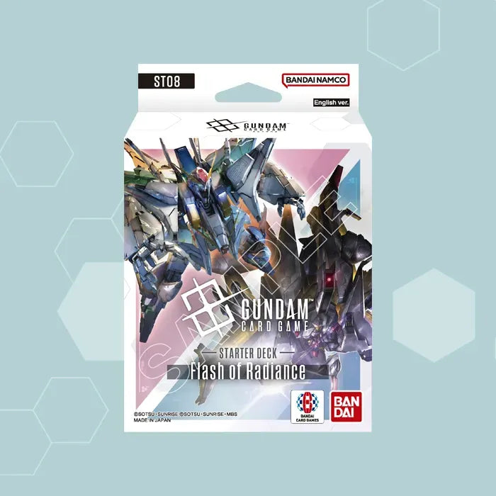 Gundam Card Game Starter Deck 08 Flash of Radiance - Thumbnail