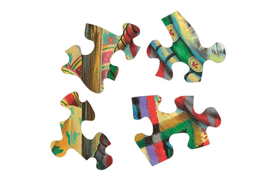 Stocking Curiosity 500 Piece Jigsaw Puzzle by Springbok Puzzles