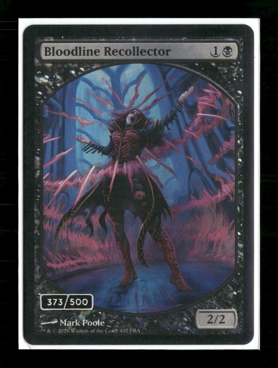 Reality Fracture Bloodline Recollector Retro Frame Double RainbowFoil #/500 #402