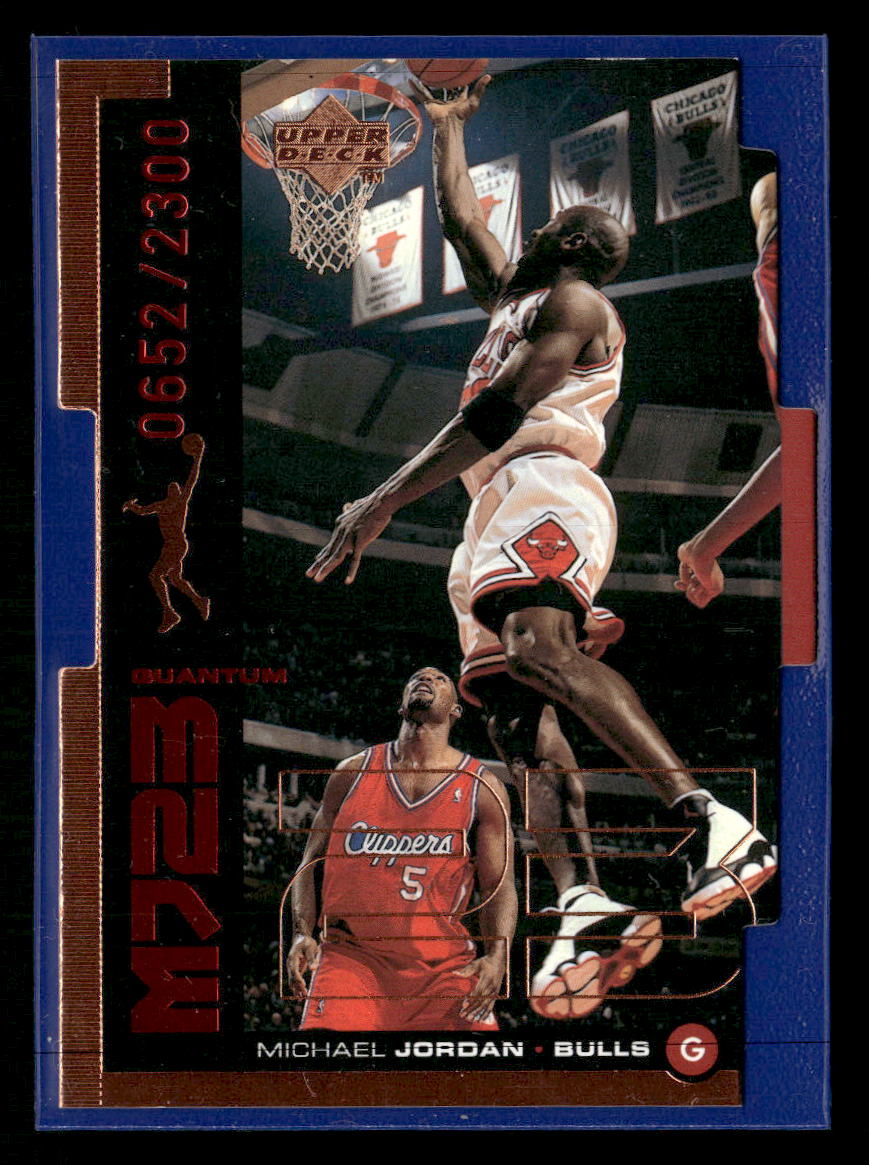 1998-99 Upper Deck MJ23 Tier 1 (Quantum Bronze) Michael Jordan FULL SET /2300