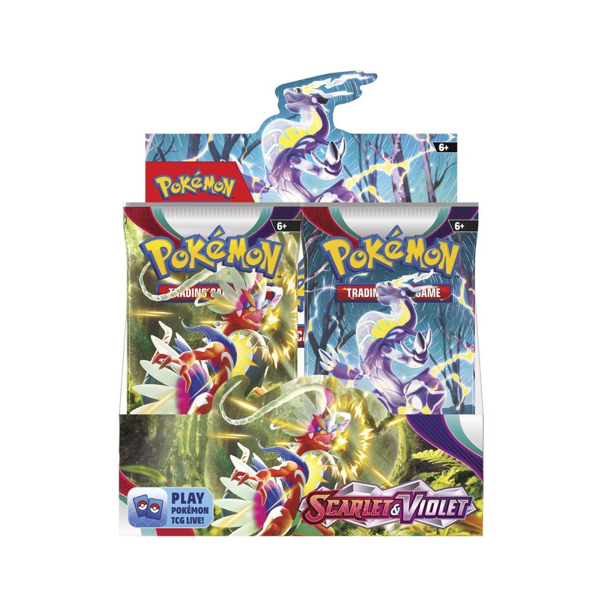 Caja de presentación de refuerzos Scarlet &amp; Violet (36 paquetes)