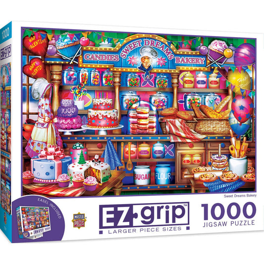 Sweet Dreams Bakery 1000 Piece Puzzle EZ Grip by Masterpieces