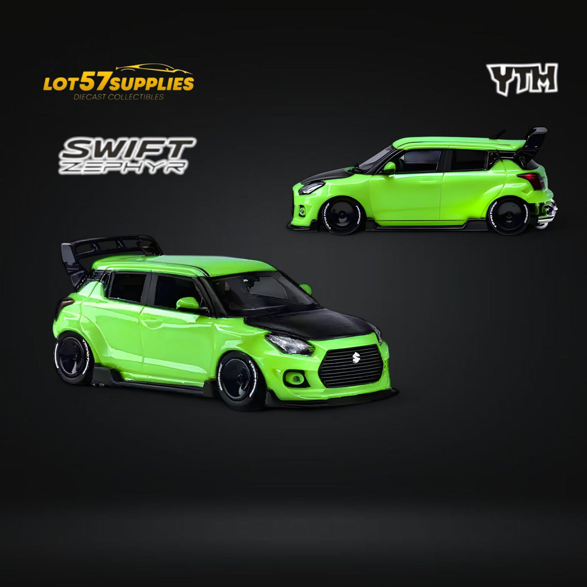 YTM Suzuki Swift 3rd Gen Zephyr GREEN 1:64