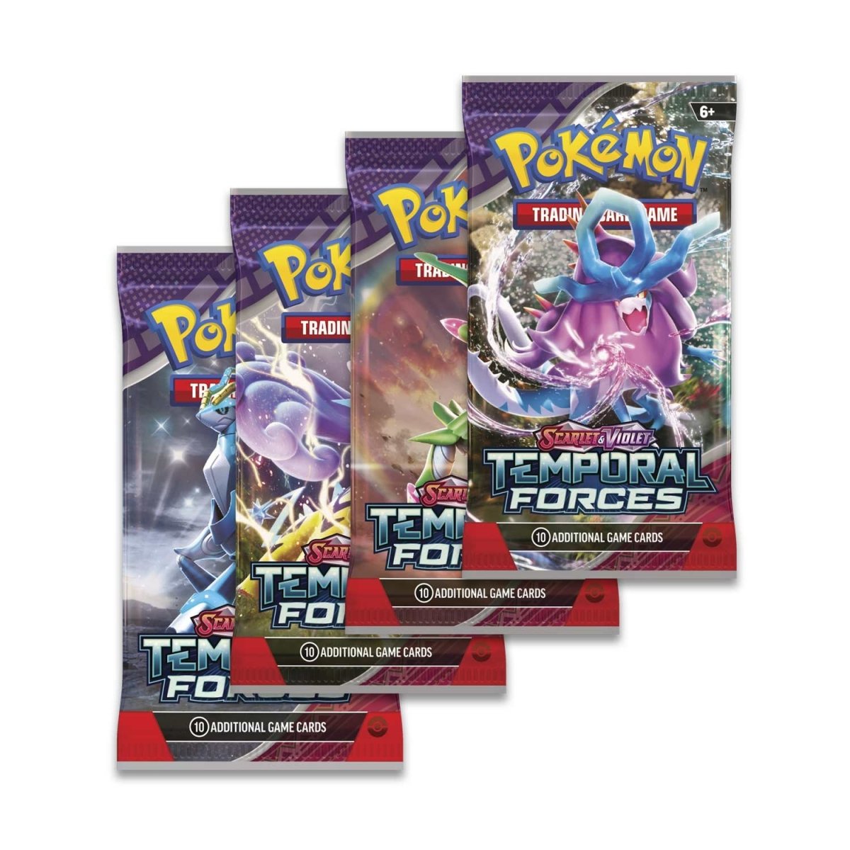 Caja de presentación de refuerzos de Fuerzas temporales de Scarlet &amp; Violet (36 paquetes)