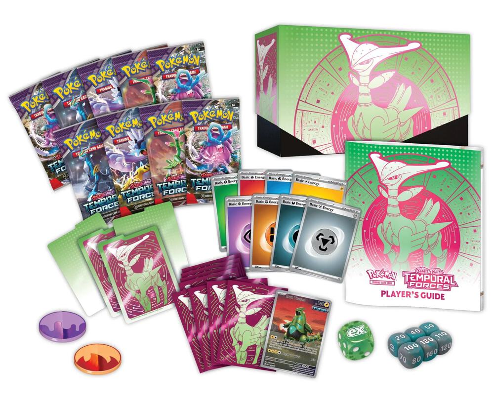 Temporal Forces Elite Trainer Box - SV05: Temporal Forces (TEF)