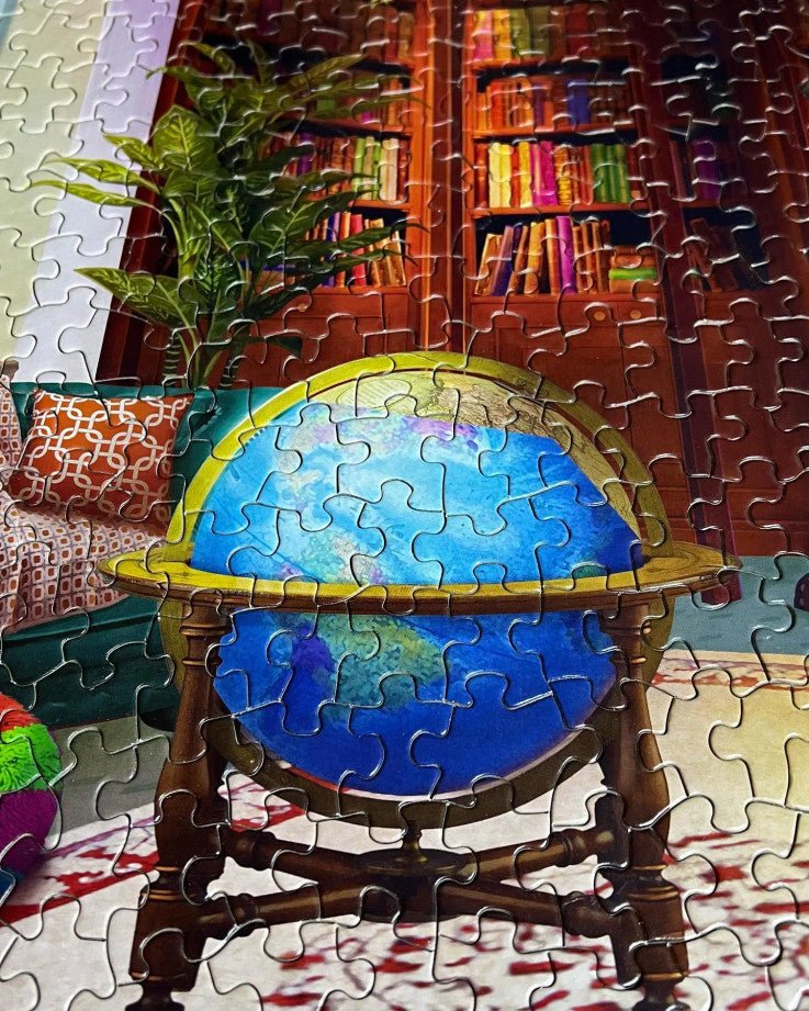 The Library 1000 Piece Jigsaw Puzzle by Springbok Puzzles