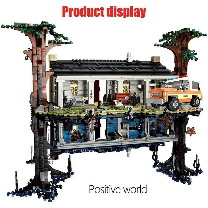 The Stranger Things The Upside Down MOC building kit