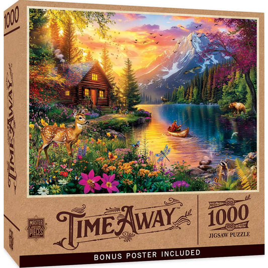 Time Away Evening Tranquility 1000 Piece Jigsaw Puzzle | Masterpieces Puzzles