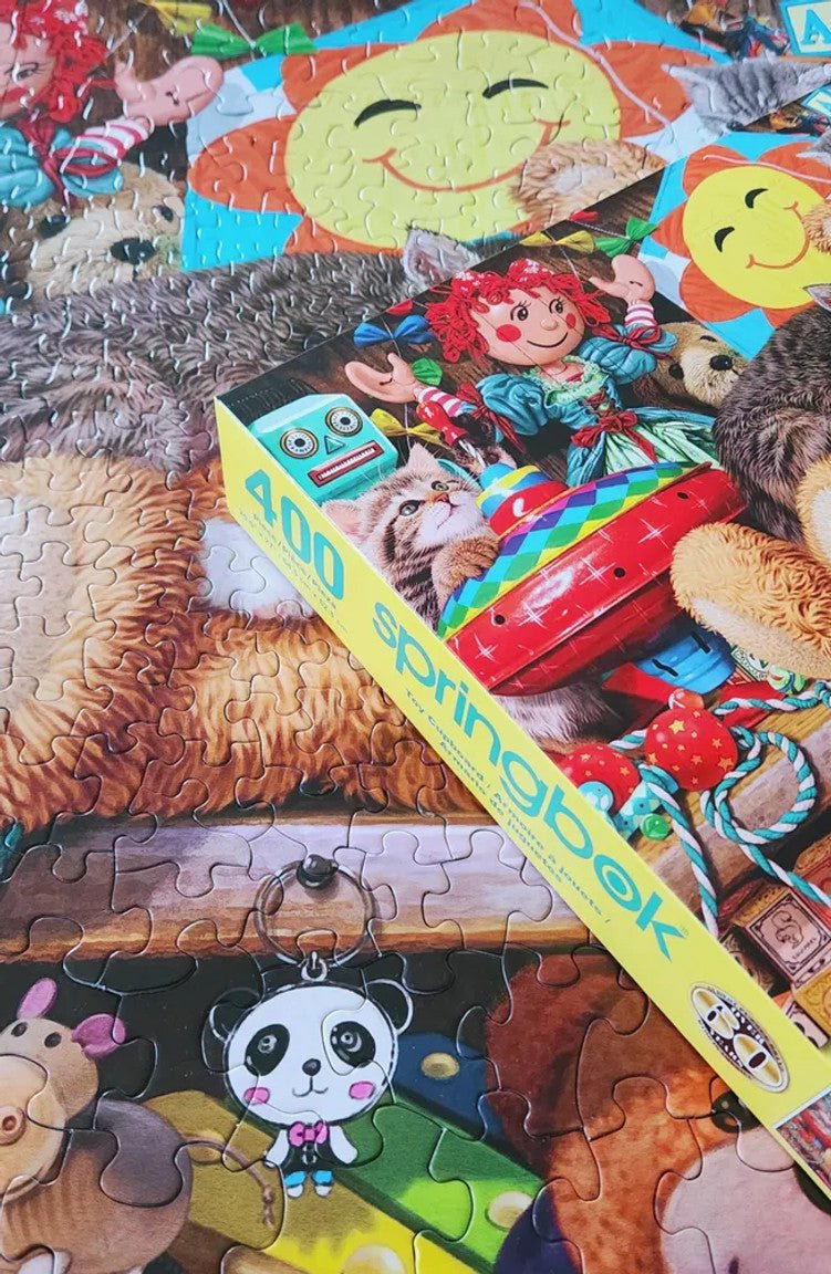 Toy Cupboard 400 Piece Jigsaw Puzzle by Springbok Puzzles
