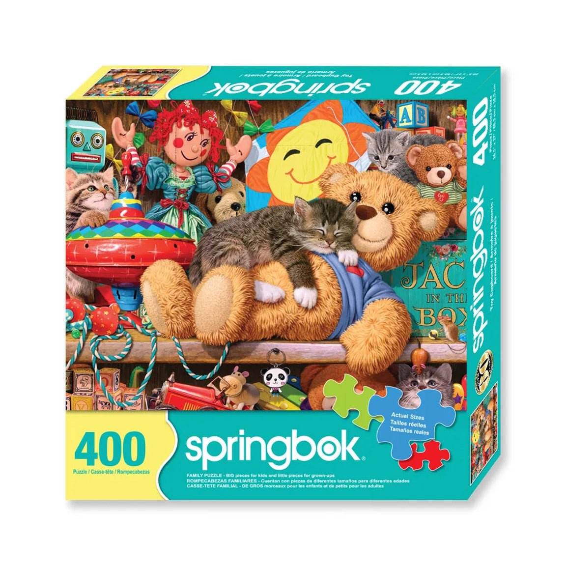 Toy Cupboard 400 Piece Jigsaw Puzzle by Springbok Puzzles
