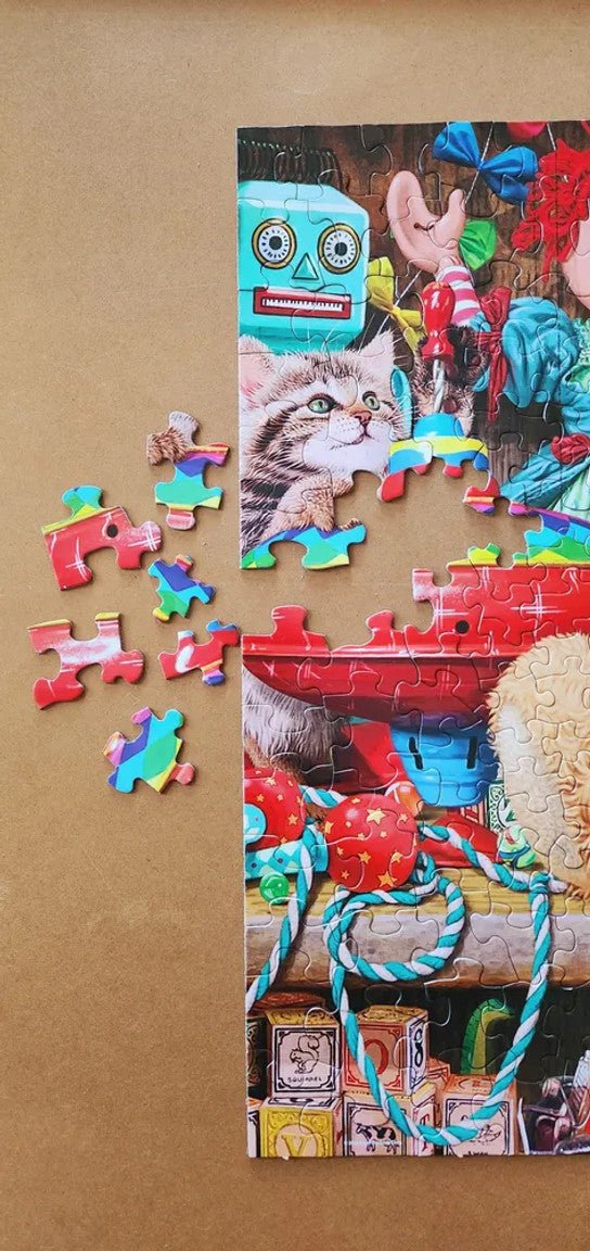 Toy Cupboard 400 Piece Jigsaw Puzzle by Springbok Puzzles