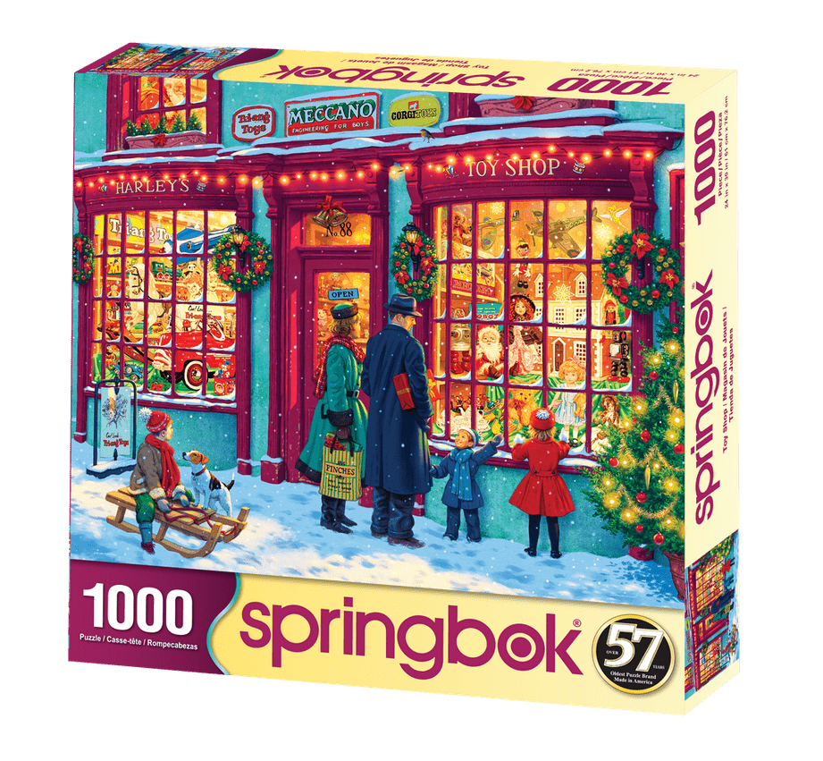 Toy Shop 1000 Piece Jigsaw Puzzle by Springbok Puzzles