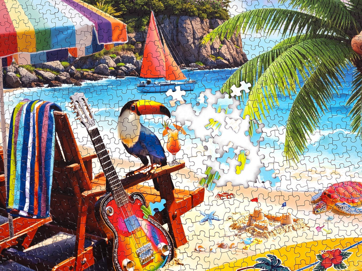 Tropical Paradise 1000 Piece Jigsaw Puzzle | Springbok Puzzles