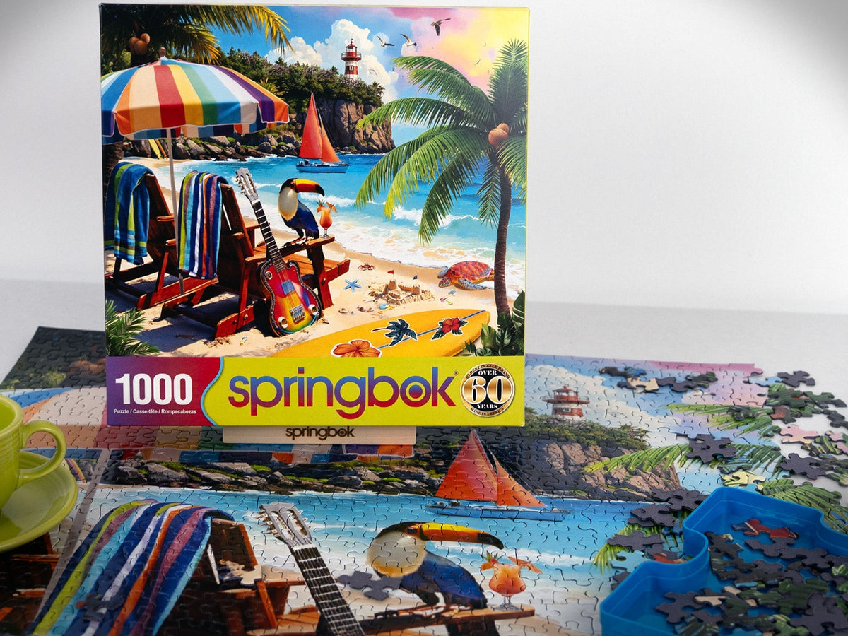 Tropical Paradise 1000 Piece Jigsaw Puzzle | Springbok Puzzles