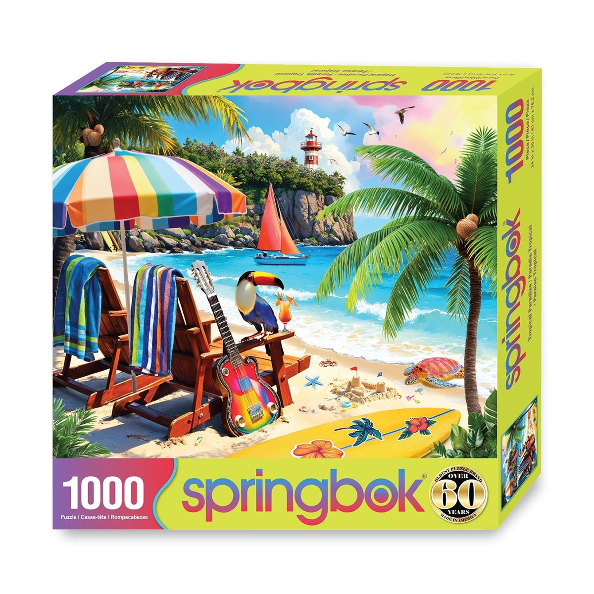 Tropical Paradise 1000 Piece Jigsaw Puzzle | Springbok Puzzles