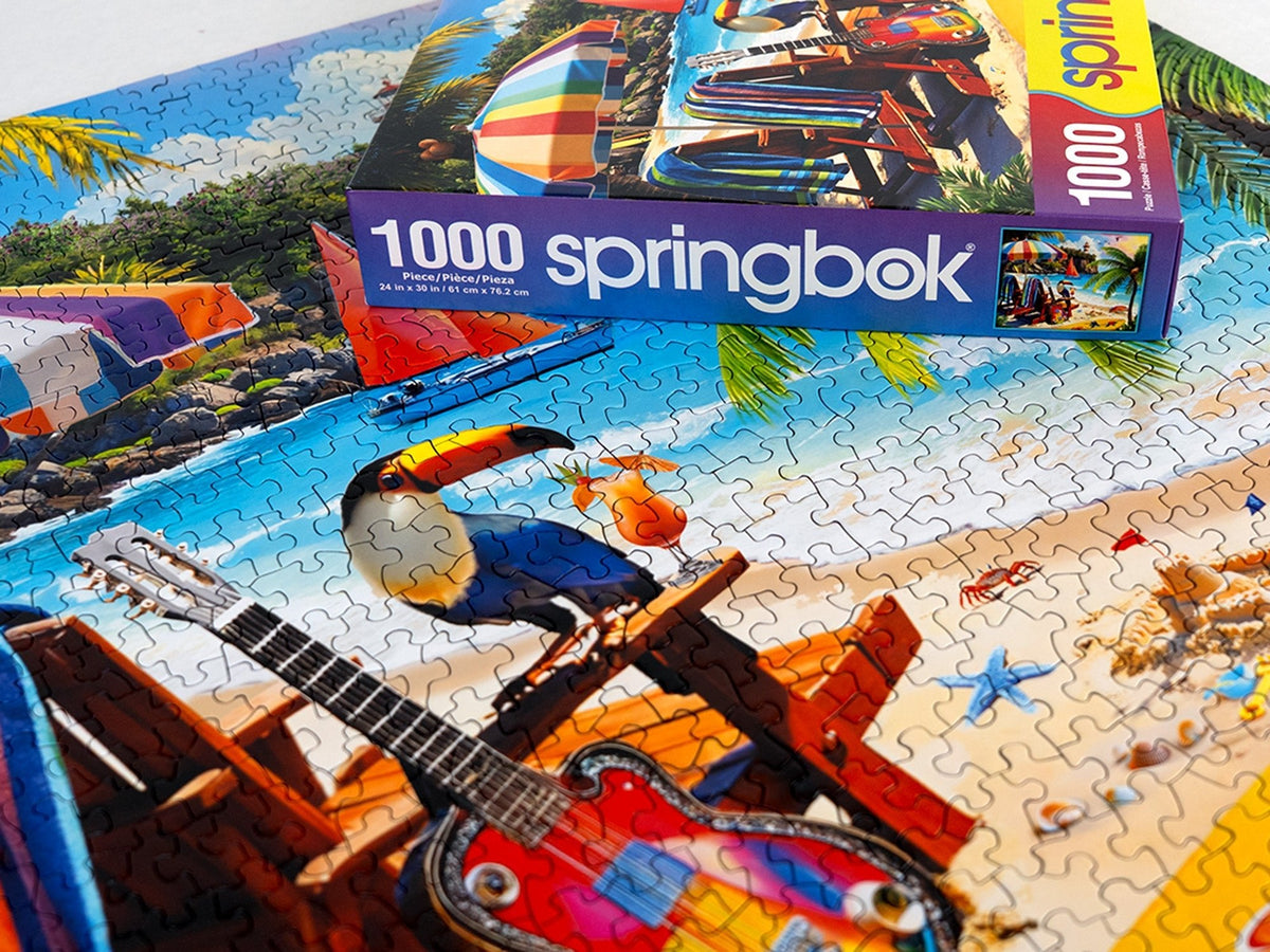 Tropical Paradise 1000 Piece Jigsaw Puzzle | Springbok Puzzles