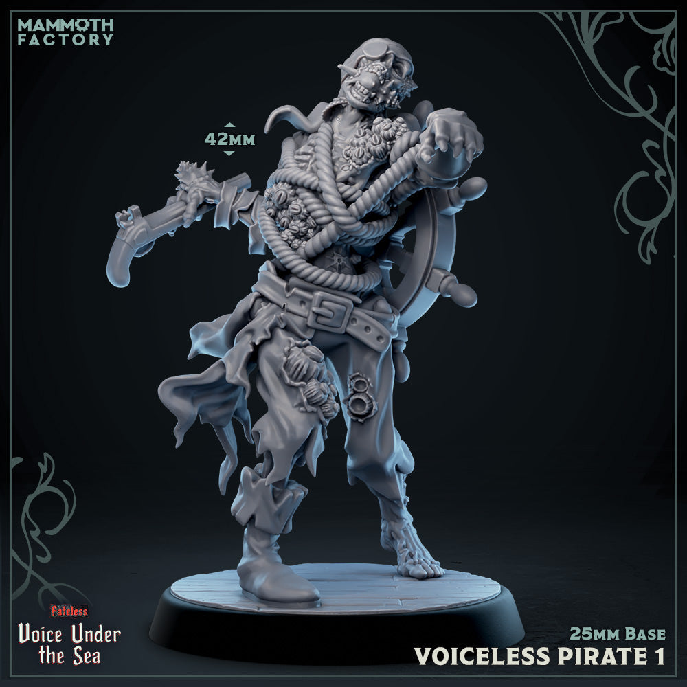 Voiceless Pirate 1 (Undead Pirate)