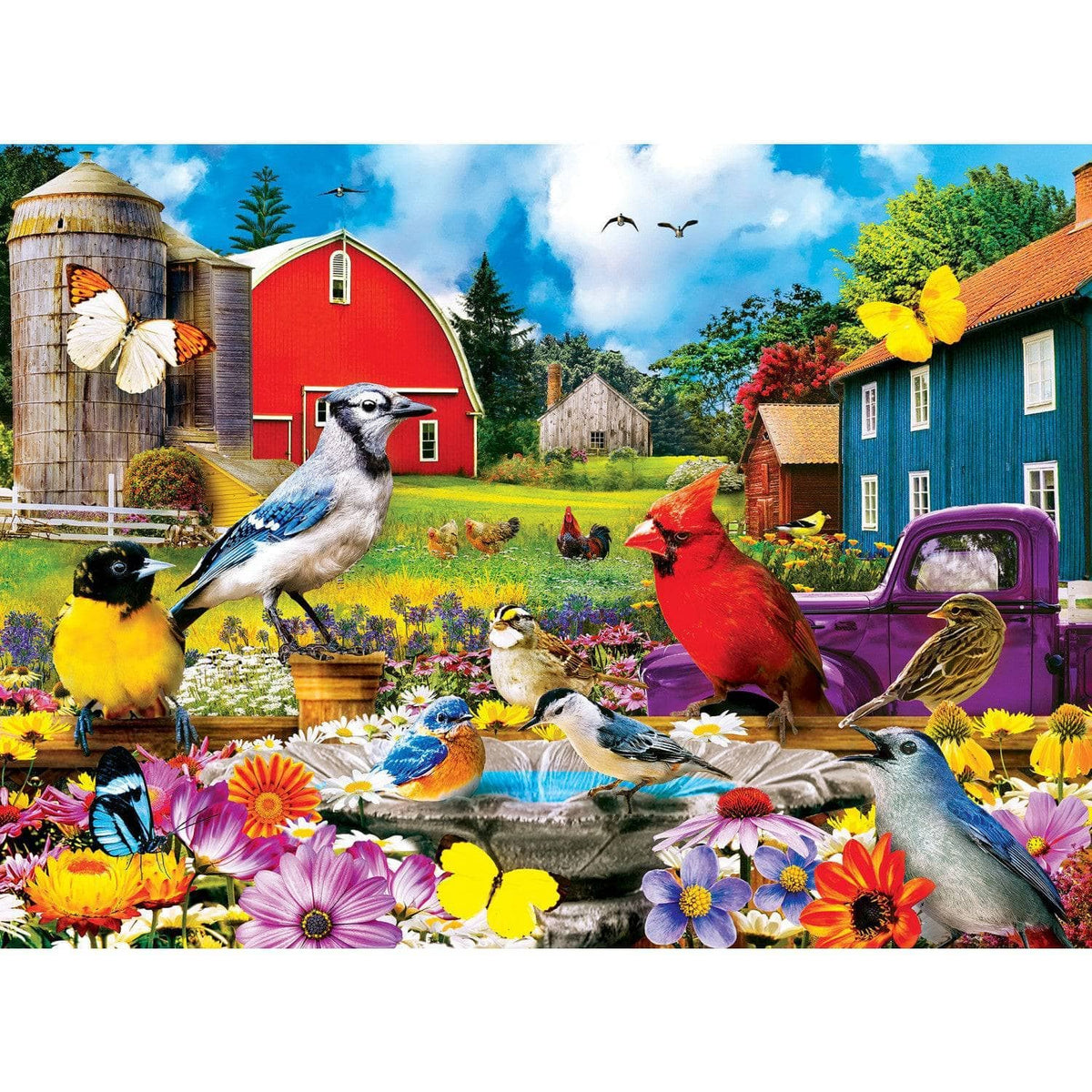 Wild & Whimscial Jigsaw Puzzle Collection - 12 Pack | Masterpieces Puzzles