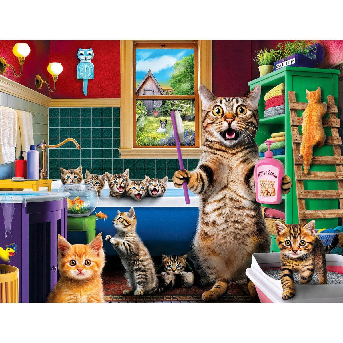Wild & Whimscial Jigsaw Puzzle Collection - 12 Pack | Masterpieces Puzzles