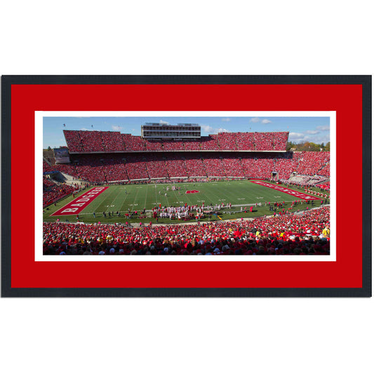 Framed Camp Randall Stadium Wisconsin Badgers 16x24 NCAA Football Photo Professionally Matted