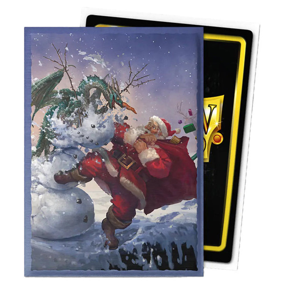 Dragon Shield Brushed Art Sleeves - Christmas 2025