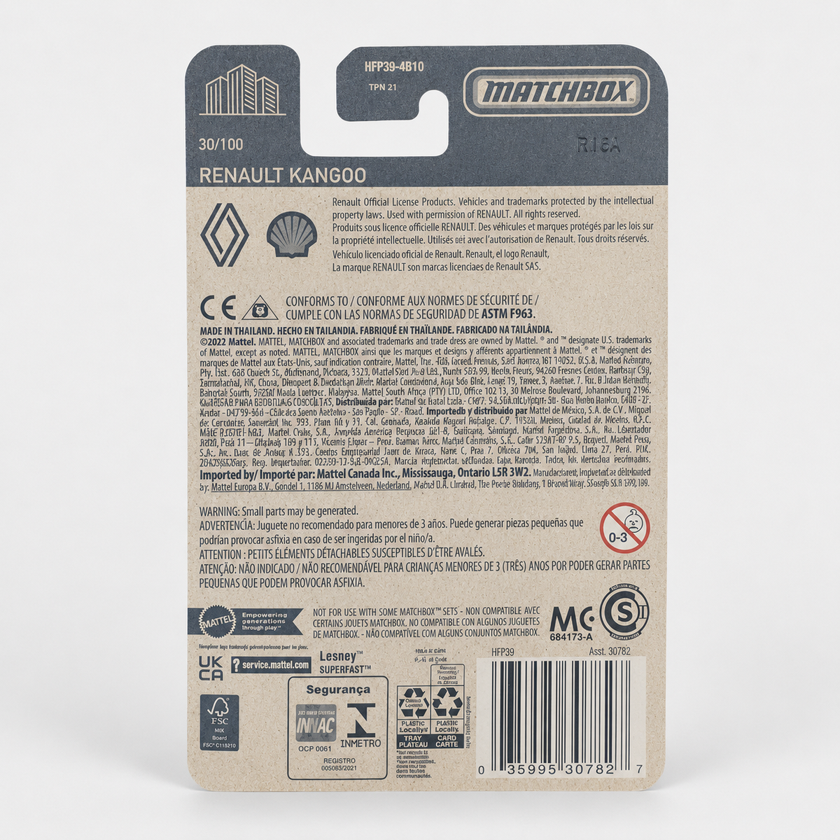 Matchbox Renault Kangoo | Matchbox Series 30/100