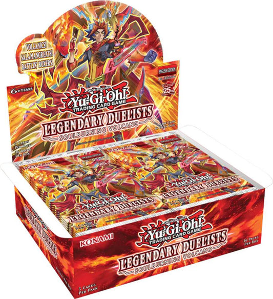 Caja de refuerzo de Duelistas legendarios: Volcán de almas ardientes [1.ª edición] - Duelistas legendarios: Volcán de almas ardientes (LD10)